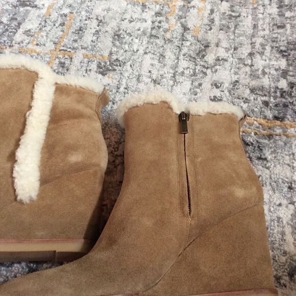 MARC FISHER LTD BRENDAN WEDGE BOOTIE! EUC! SZ 9 - Picture 6 of 11